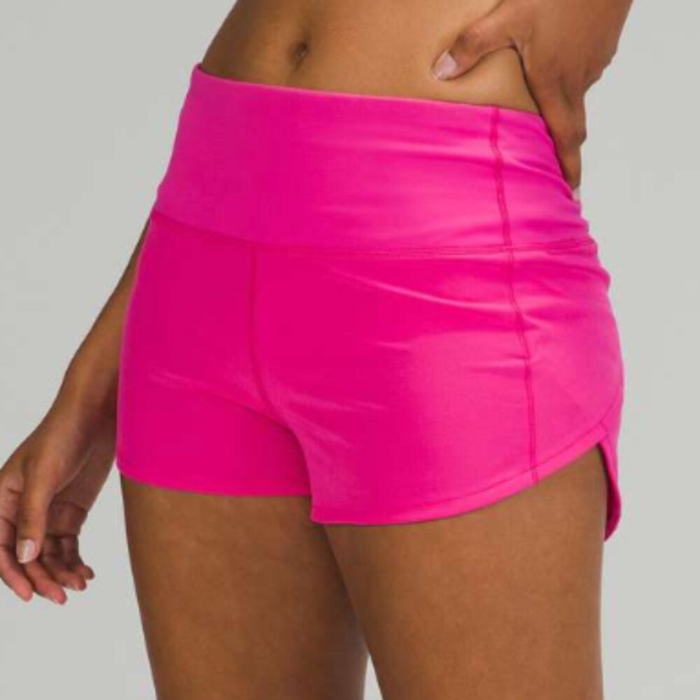 Lululemon Speed Up High-Rise Short 2.5" - Sonic Pink